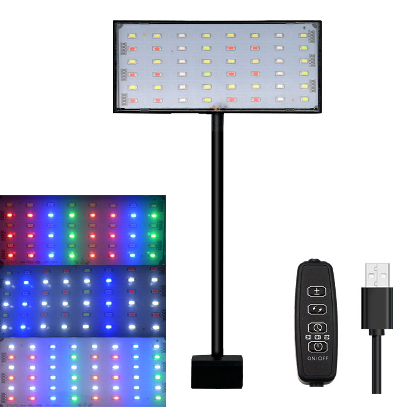 Aquarium Planted Tank Fertilizer - Lampada LED a Spettro Completo per