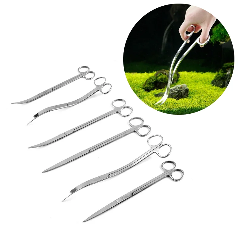 Aquarium Plant Holder - Strumenti per forbici per acquari Pinzette