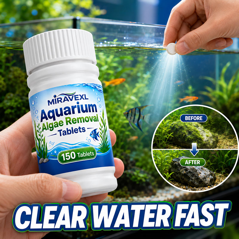 Aquarium Planted Fish - MIRAVEXL 150 Compresse per la Rimozione