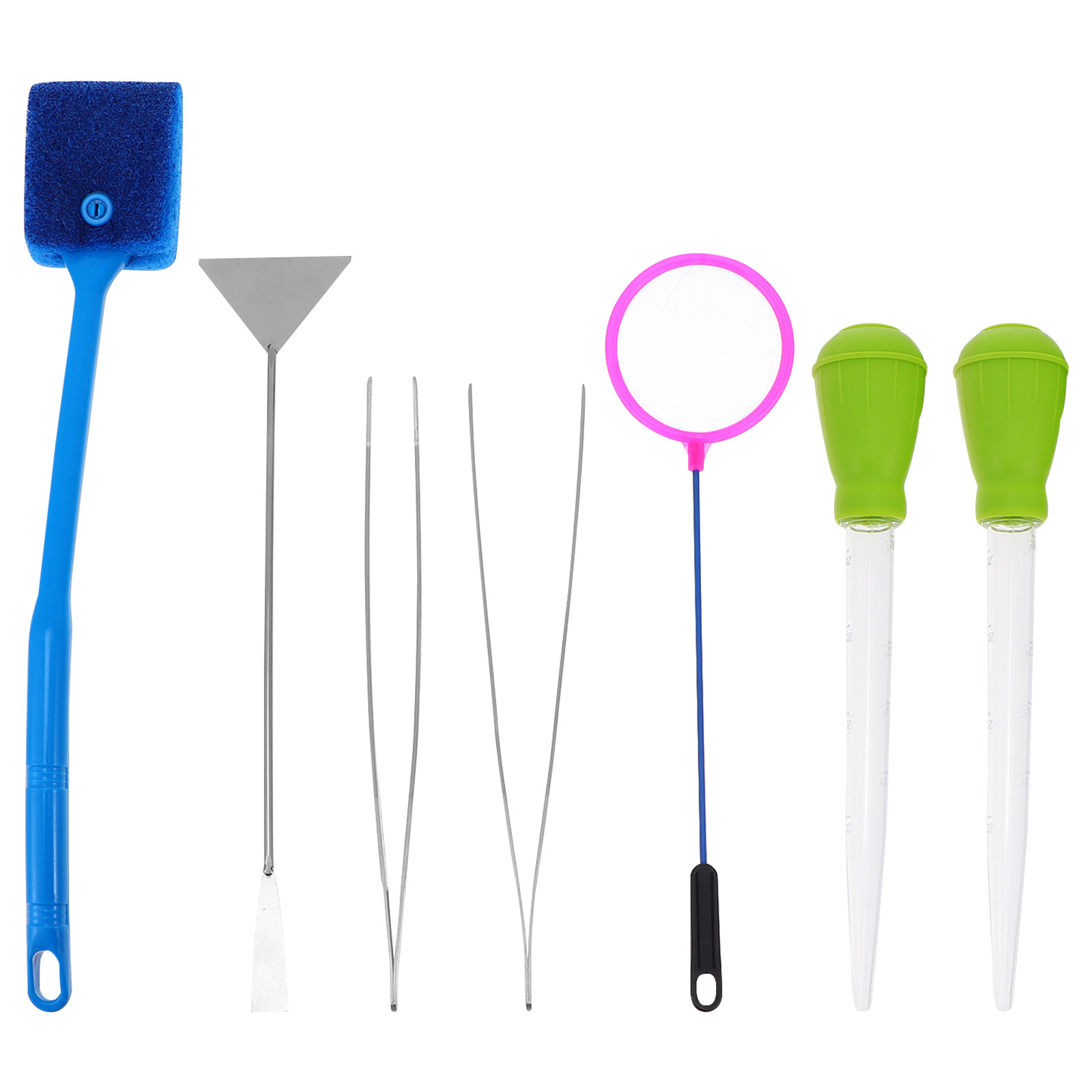 Planted Aquarium Cleaning Kit - 7 pezzi di strumenti per la