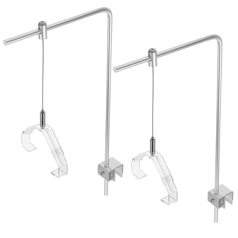 Aquarium Plant Holder - 2 pezzi portalampada per acquario con