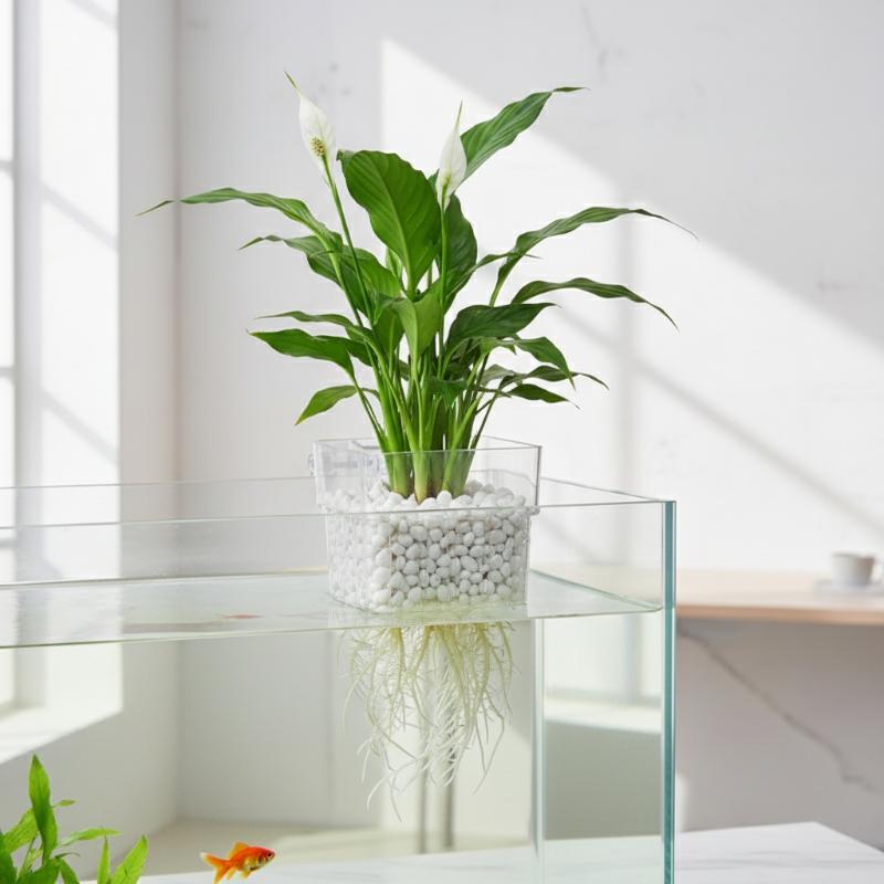 Aquarium Planted Tank Setup - Cestelli per Coltivazione Idroponica in Acquario,