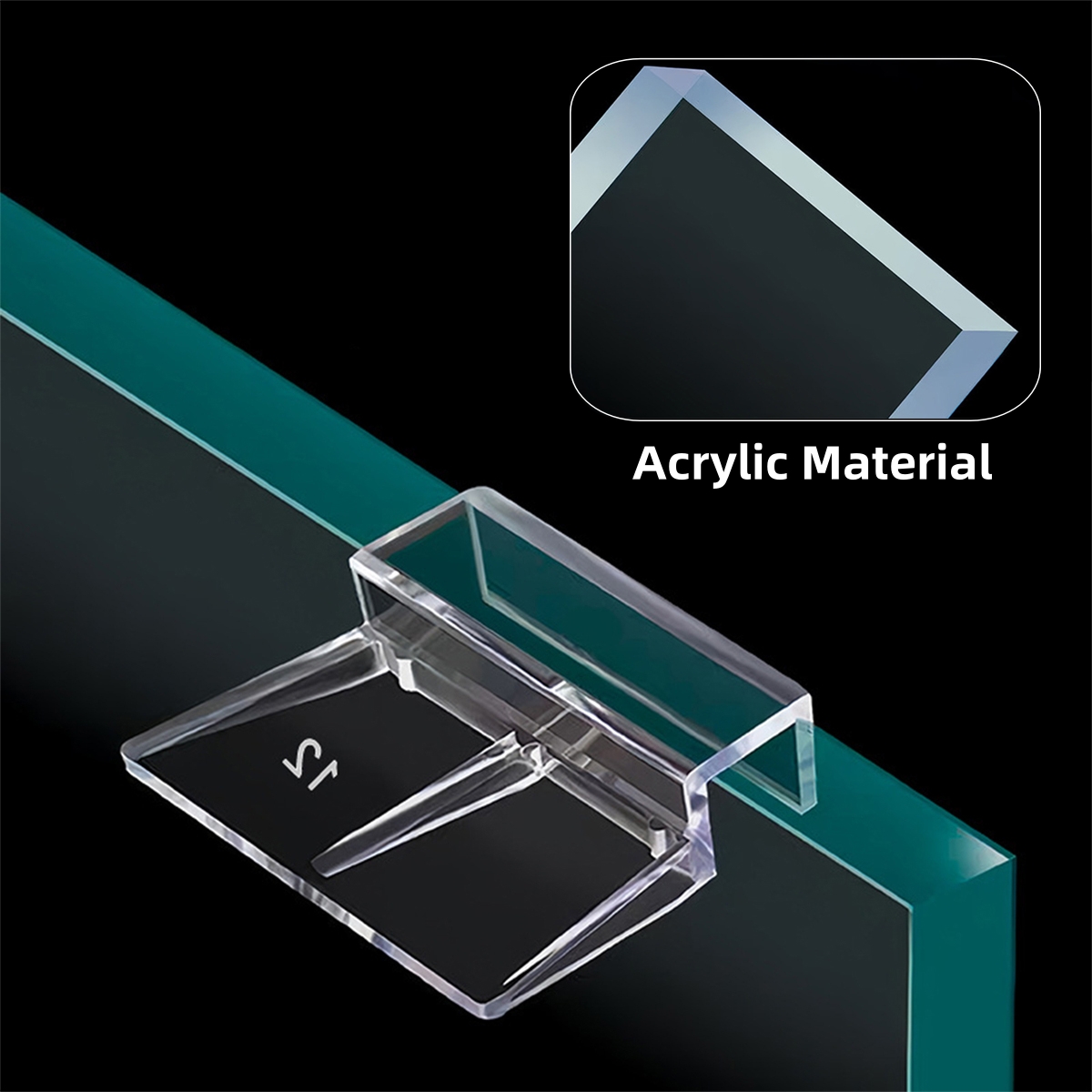 10 pz Trasparente Acrilico Ser - Aquarium Plant Holder recensione e prezzo