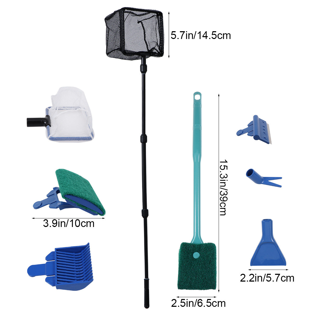 Kit di Pulizia per Acquario 6  - Planted Aquarium Cleaning Kit recensione e prezzo