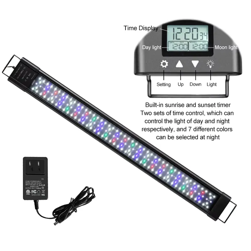Lampada LED IP68 da 11,8 polli - Planted Aquarium Hours recensione e prezzo