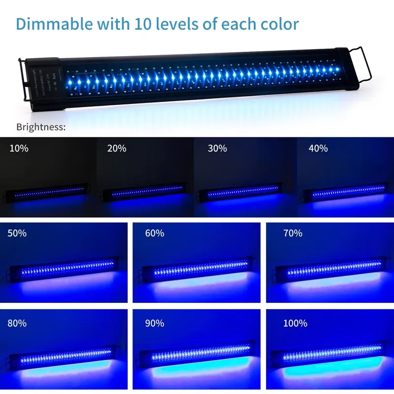Lampada LED IP68 da 11,8 polli - Planted Aquarium Hours recensione e prezzo