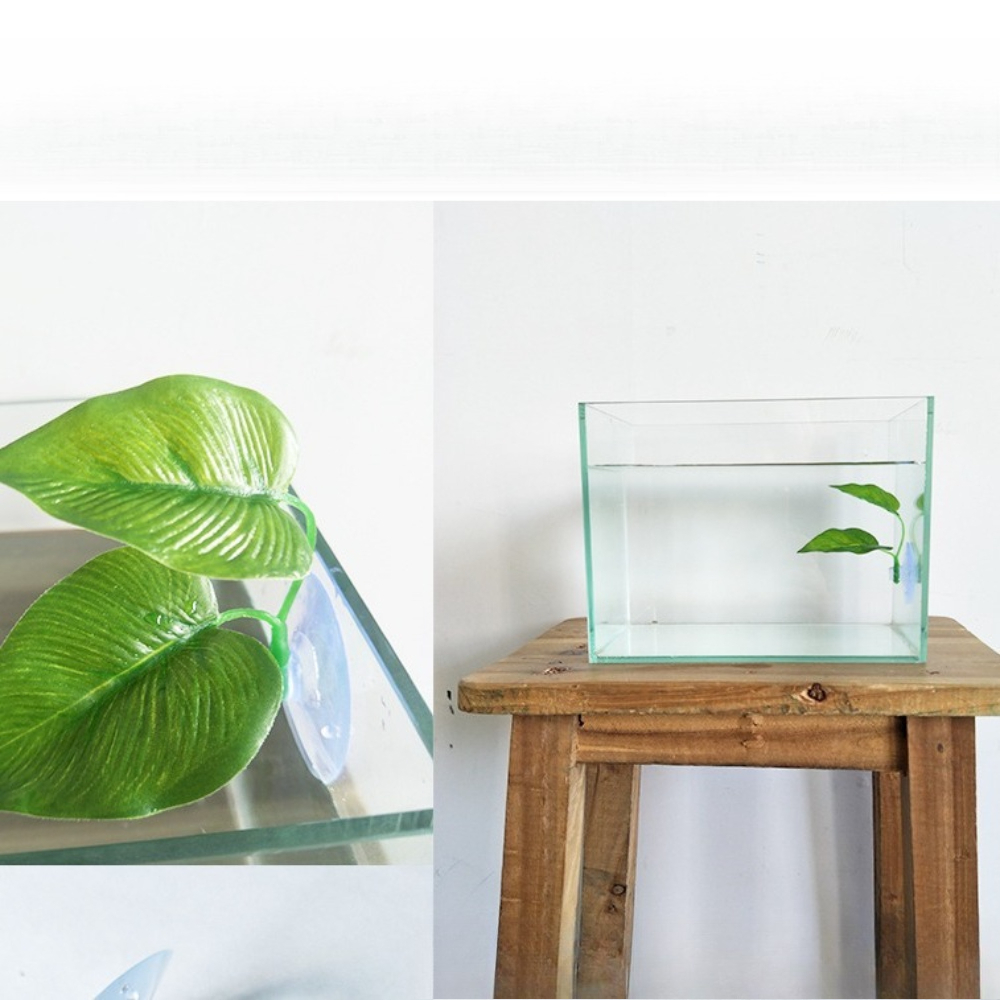 1/3/5/10 Foglie Artificiali pe - Aquarium Planted Tank Setup recensione e prezzo