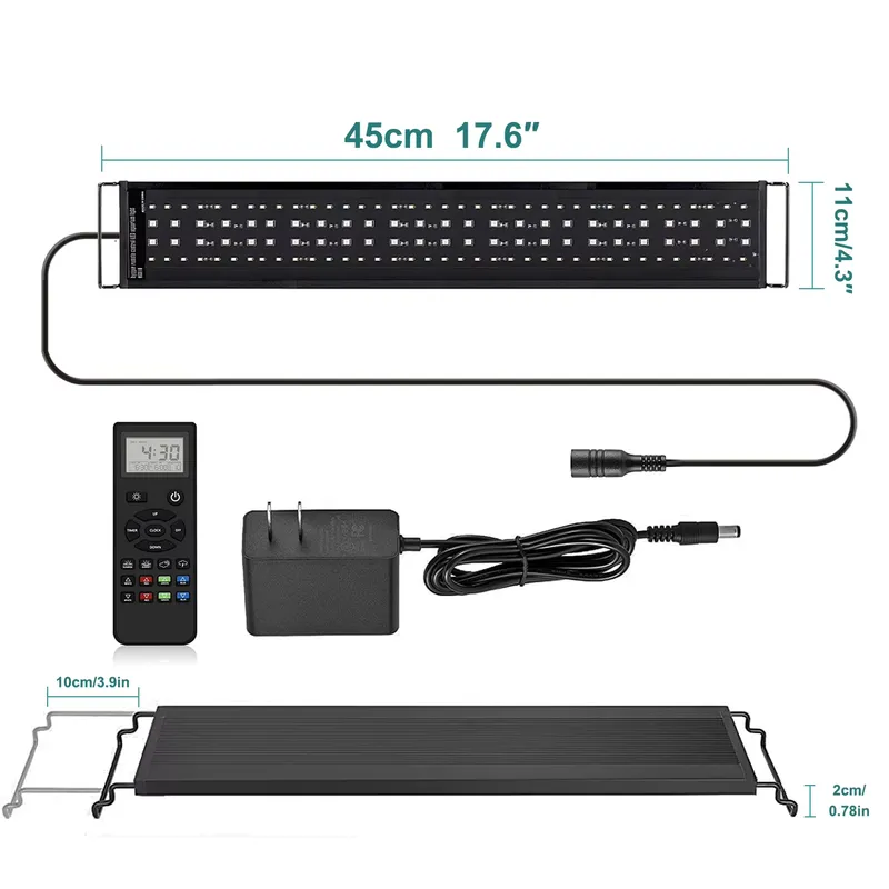 SRK-AO24W 45cm Illuminazione P - Planted Aquarium Hours recensione e prezzo