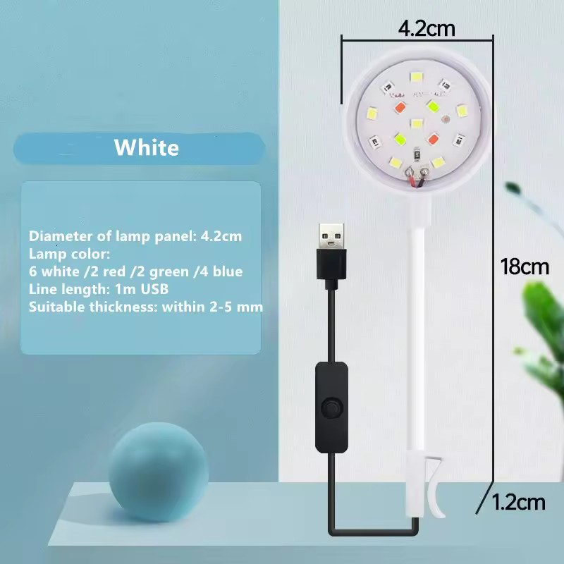 Lampada LED USB a clip per acq - Aquarium Planted Tank Fertilizer recensione e prezzo