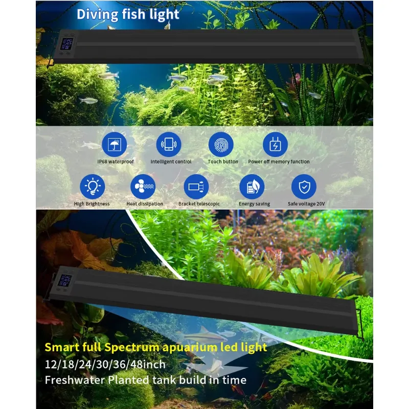 Luce per Piante da 75cm 30 Pol - Planted Aquarium Hours recensione e prezzo