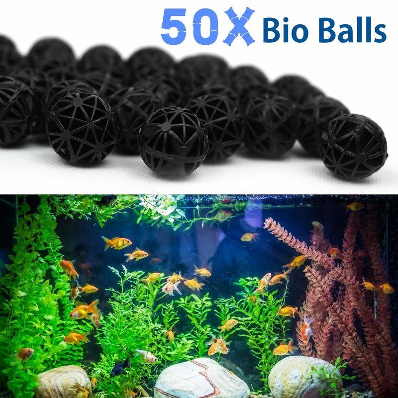 50 Pezzi di Bio Balls da 16mm, - Aquarium Planted Tank Fertilizer recensione e prezzo