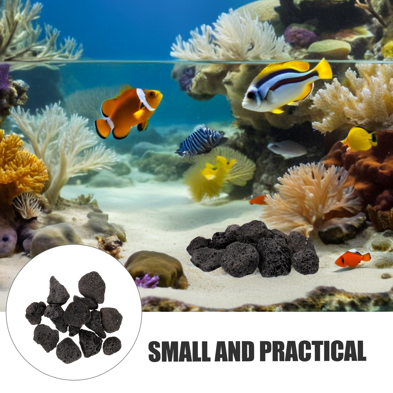1 Confezione di Rocce Decorati - Aquarium Planted Fish recensione e prezzo