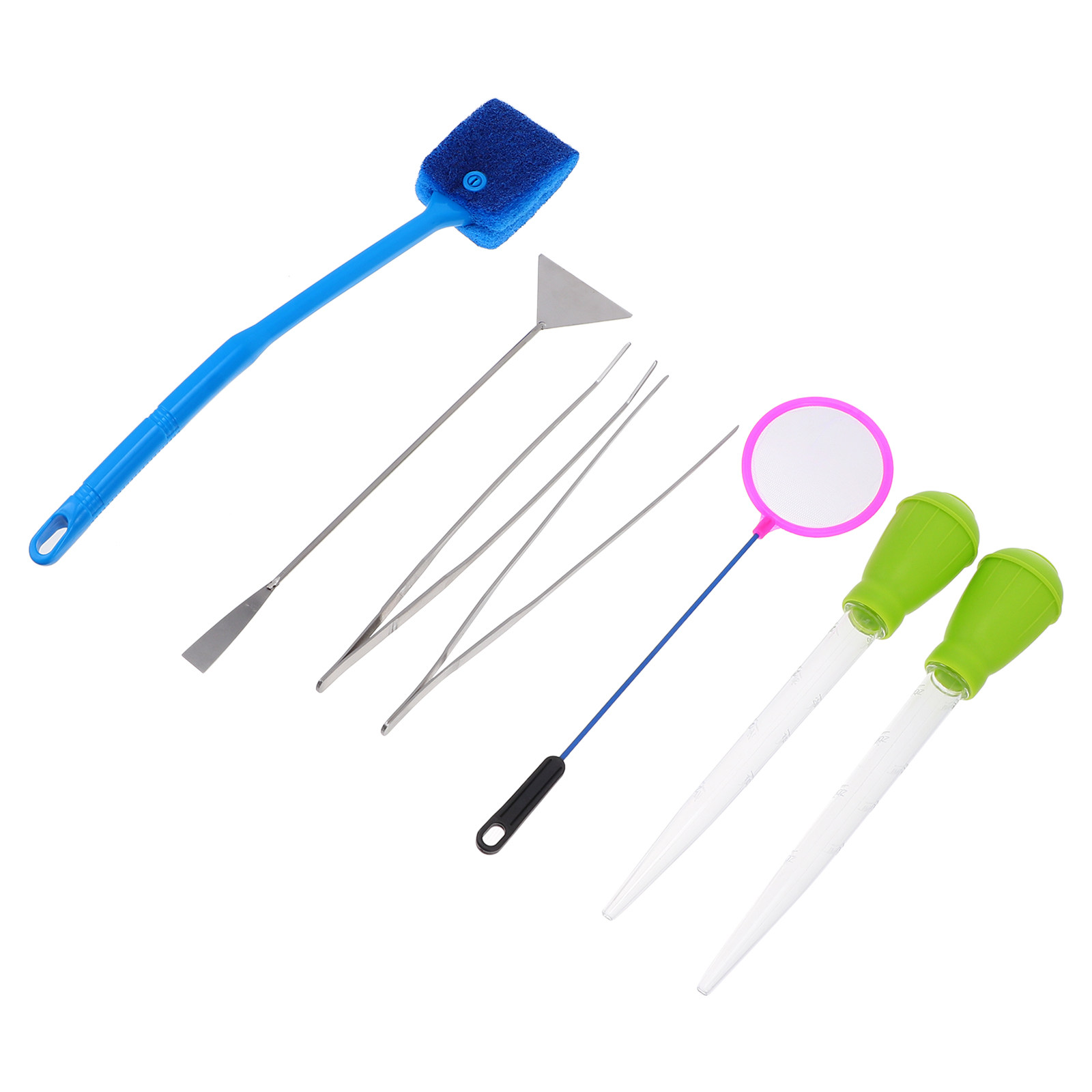 7 pezzi di strumenti per la pu - Planted Aquarium Cleaning Kit recensione e prezzo