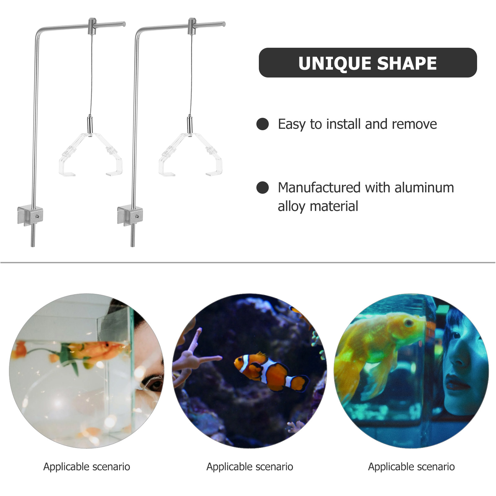2 pezzi portalampada per acqua - Aquarium Plant Holder recensione e prezzo