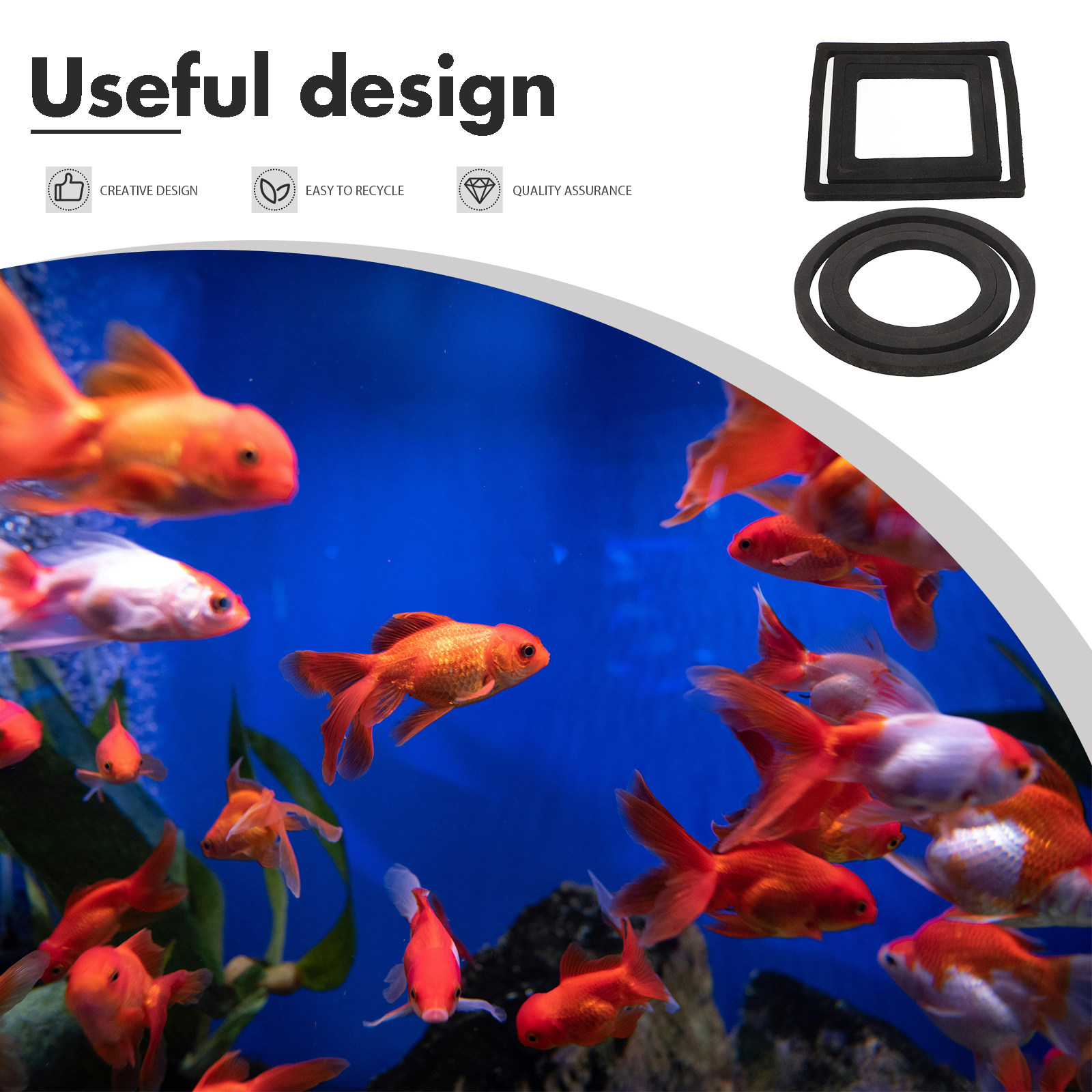6 Anelli per l'Alimentazione d - Aquarium Planted Tank Setup recensione e prezzo